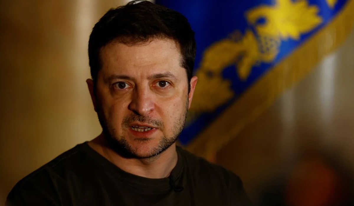 Ukrainian President Volodymyr Zelenskiy